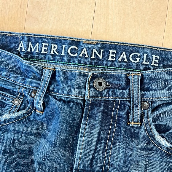 American 🦅 Eagle jeans 31x32 Bootcut - Picture 7 of 9